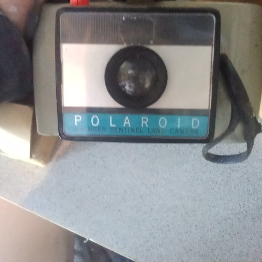 Polaroid swinger land camera model 15